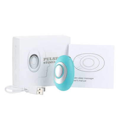Anxiety Relief Neuro Sleep Nerves Insomnia Soothe Device USB Smart Sleep Instrument Hand Held Sleeping Healthy Pulse Stimulation