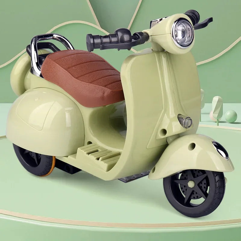 Labubu Doll Mini Electric Motorcycle with Lights & Music