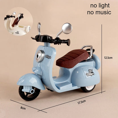 Labubu Doll Mini Electric Motorcycle with Lights & Music