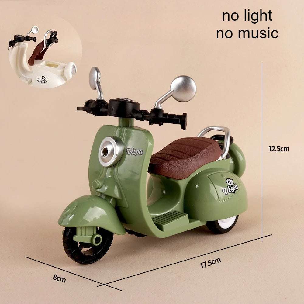 Labubu Doll Mini Electric Motorcycle with Lights & Music