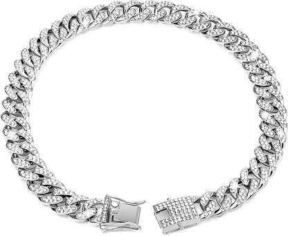 Diamond Cuban Link Pet Collar