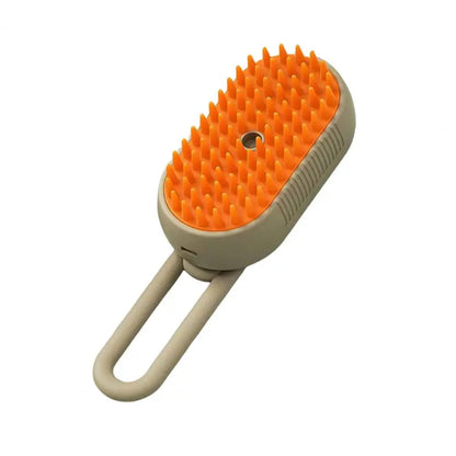 New Pet Spray Comb for Cats and Dogs Pet Electric Spray Hair Removal Comb One Key Spray Anti-Flying Massage Brush, Clean Massage
