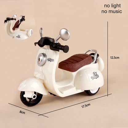 Labubu Doll Mini Electric Motorcycle with Lights & Music