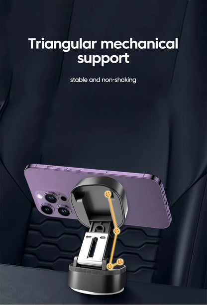 Magnetic Phone Holder Portable Multifunctional Foldable Car Holder