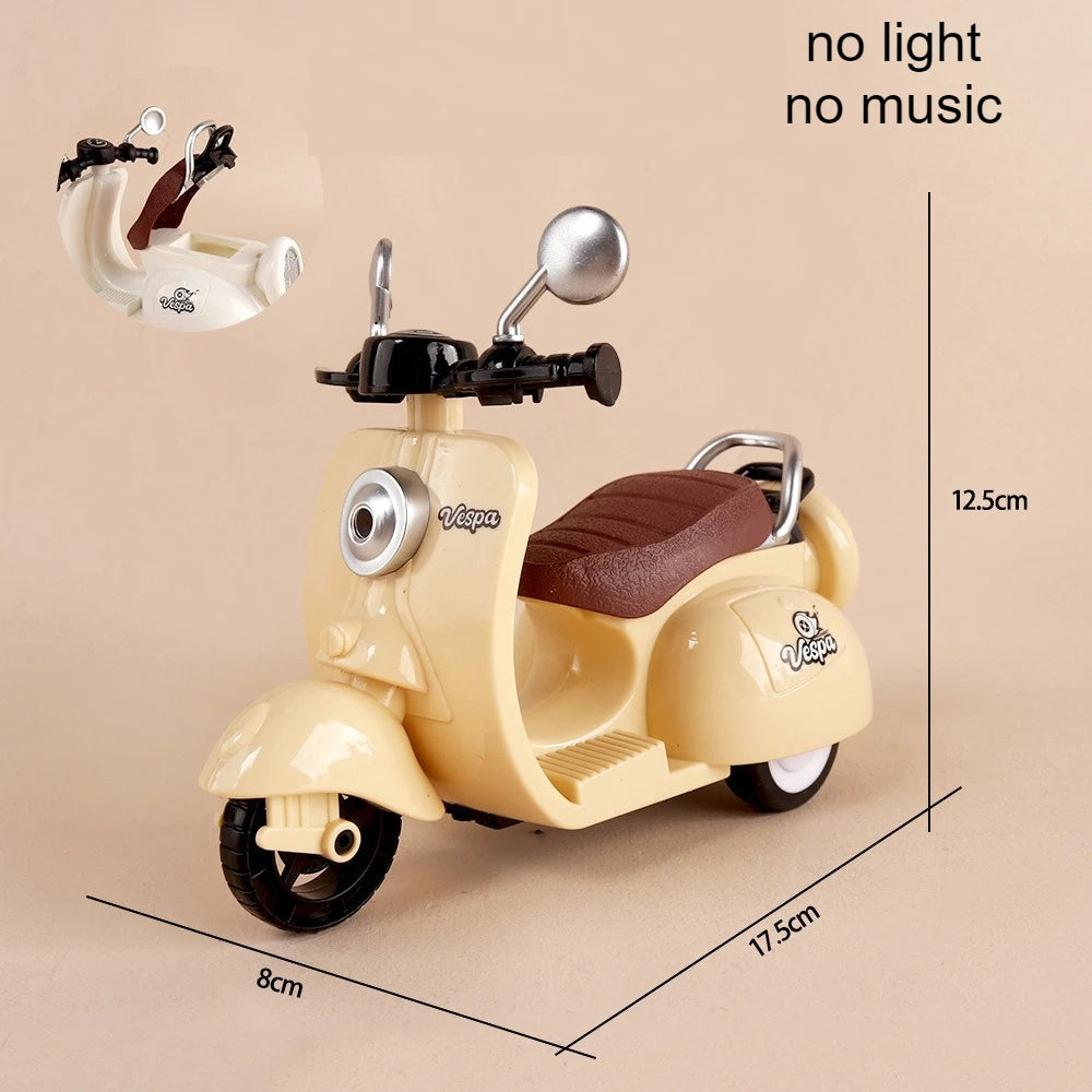 Labubu Doll Mini Electric Motorcycle with Lights & Music