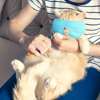 Breathable Cat Muzzle – Stress-Free Grooming & Vet Visits!